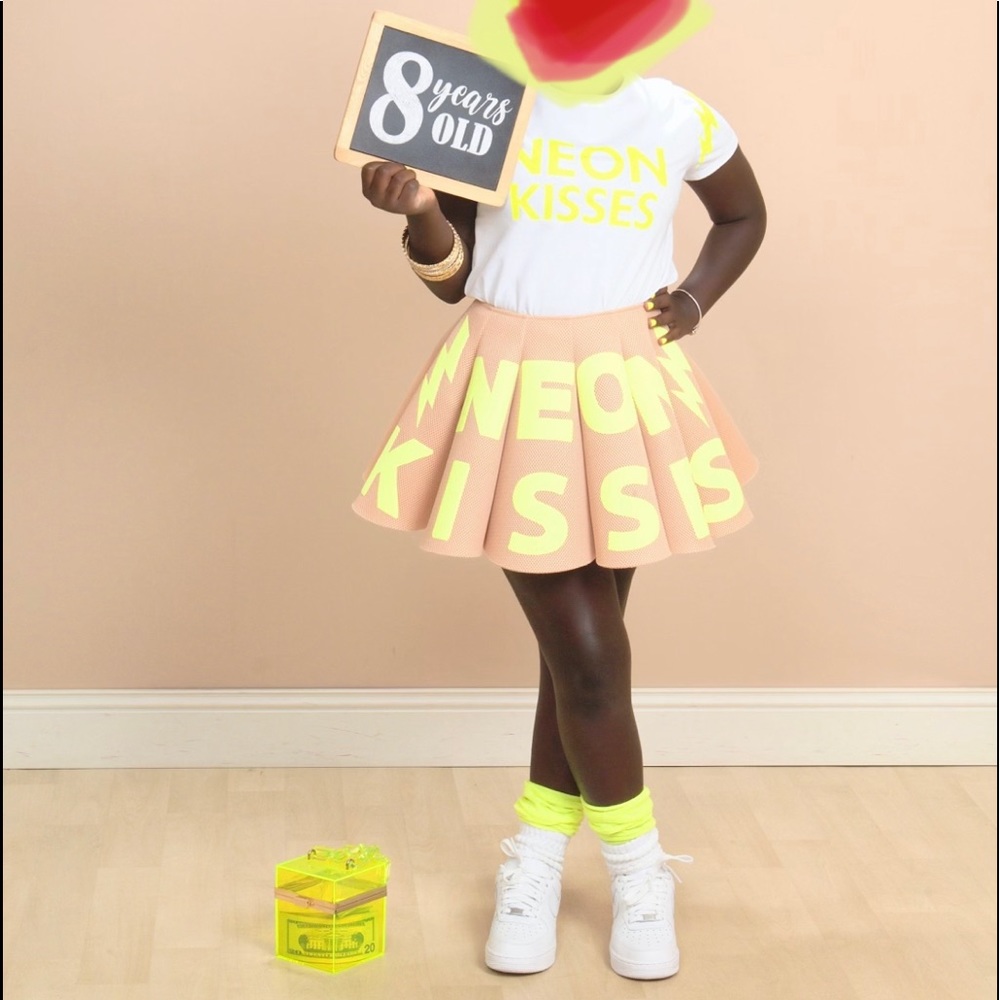 Neon Kiss skirt